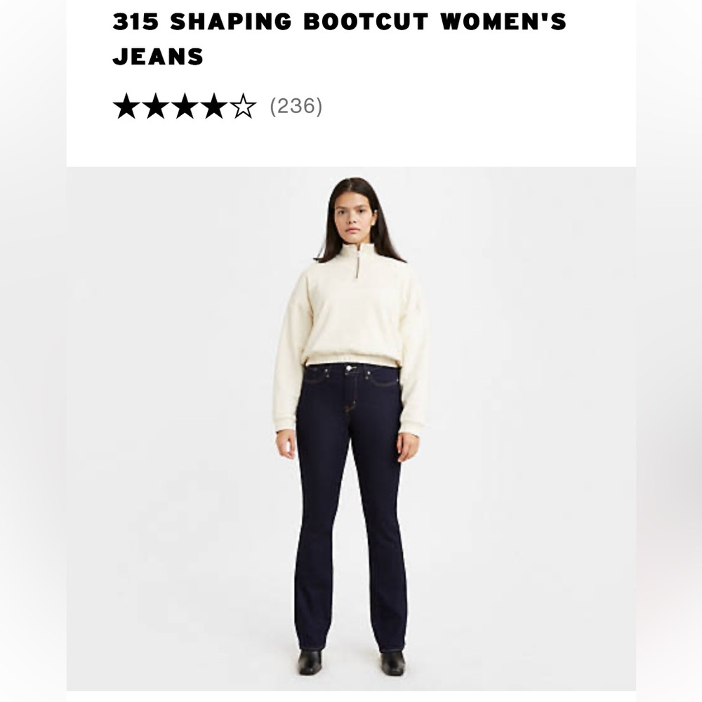 Women’s Levi’s 315 Bootcut Jeans